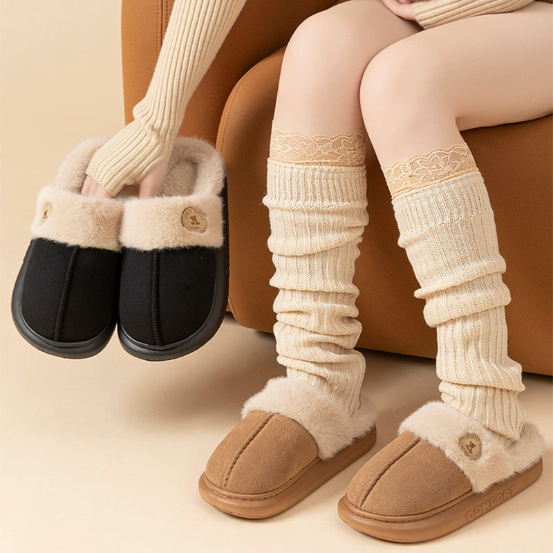 Indoor Plush Unisex Slippers