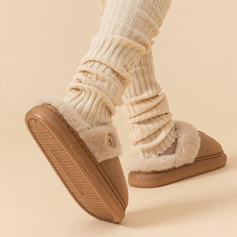Indoor Plush Unisex Slippers