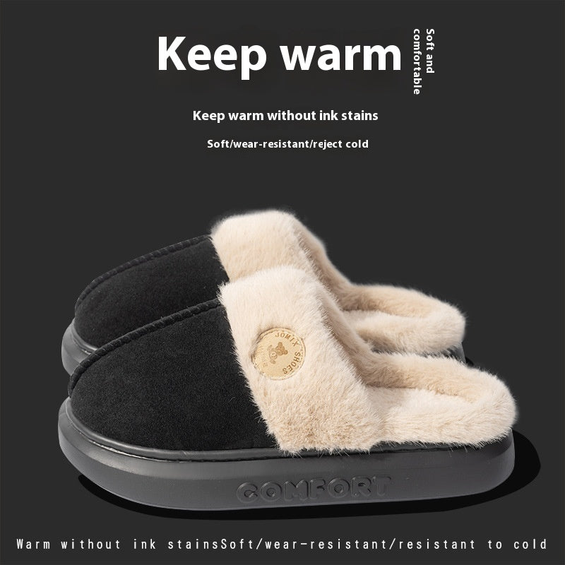 Indoor Plush Unisex Slippers