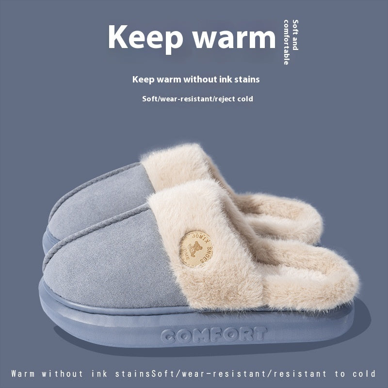 Indoor Plush Unisex Slippers