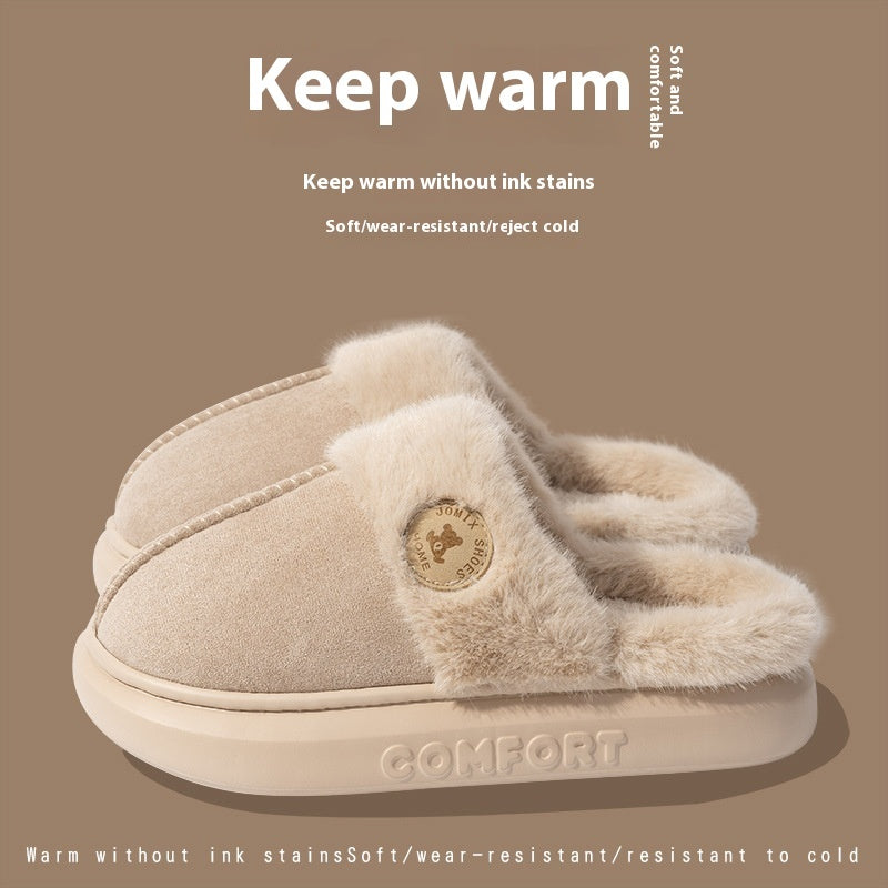 Indoor Plush Unisex Slippers